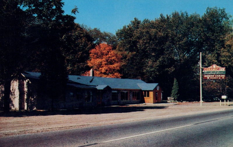 Ceramic Inn (Indian Village) - Vintage Postcard (newer photo)